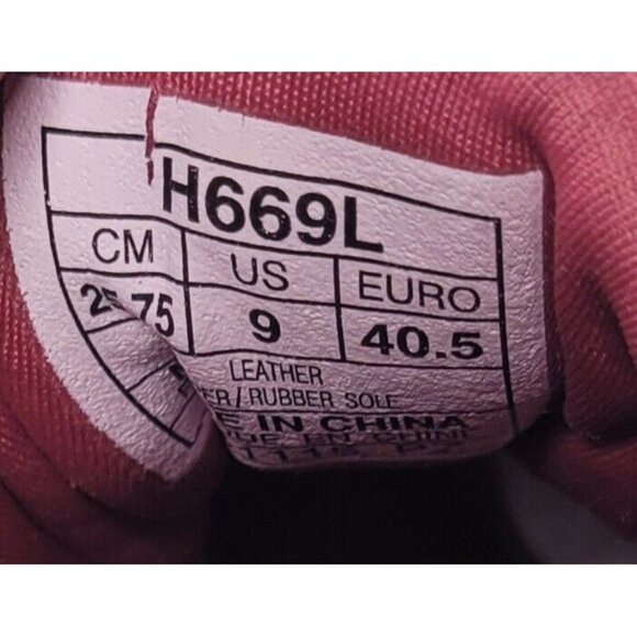 ASICS Women's Size 9 Gel-Kayano Trainer Retro Dark Pink Suede Running Shoe h669l - Picture 10 of 11